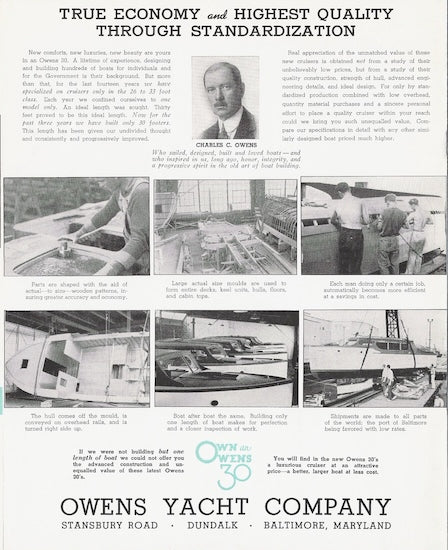 Owens 30 Brochure