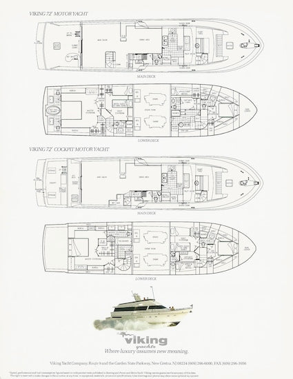 Viking 72 Motor Yacht Brochure