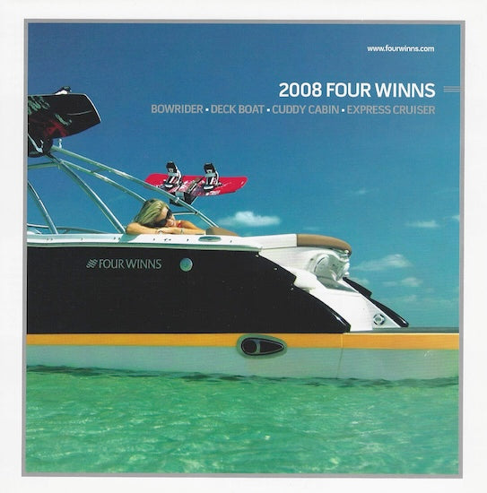 Four Winns 2008 Poster Brochure