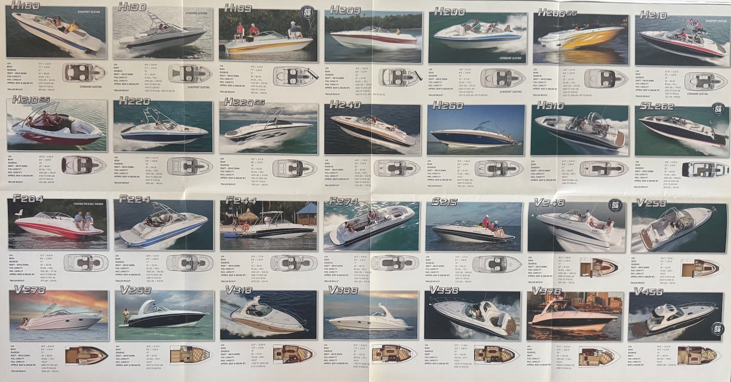 Four Winns 2008 Poster Brochure