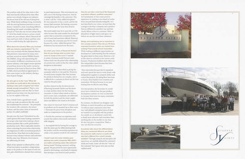 Savannah Marine Industry Profile Brochure