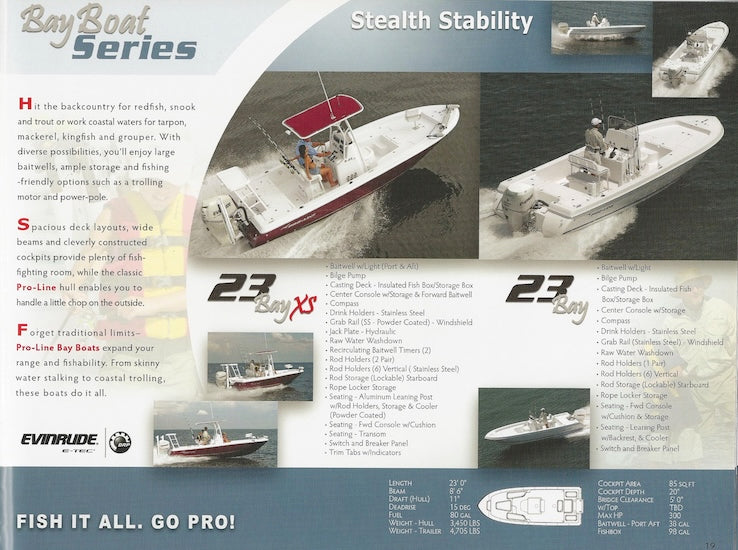 Pro Line 2008 Brochure