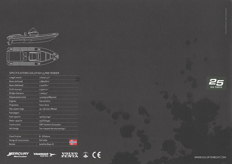 Goldfish 25 Rib Tender Brochure