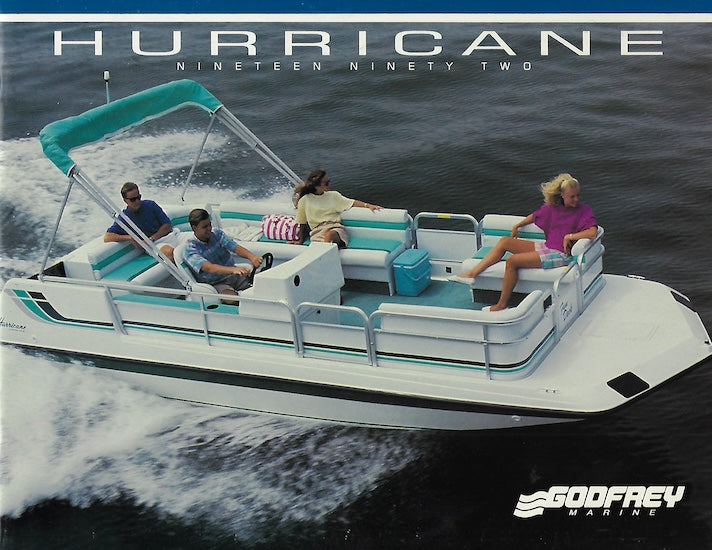 Hurricane 1992 Deck Boat Brochure