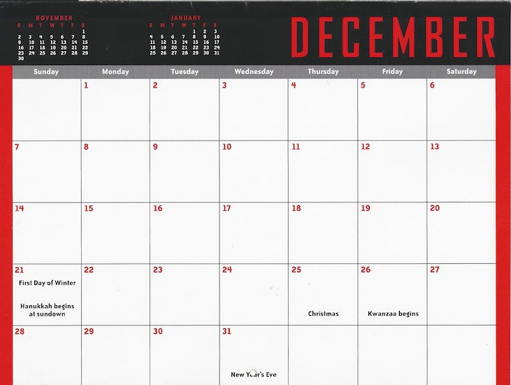 Midnight Express 2008 Calendar Brochure