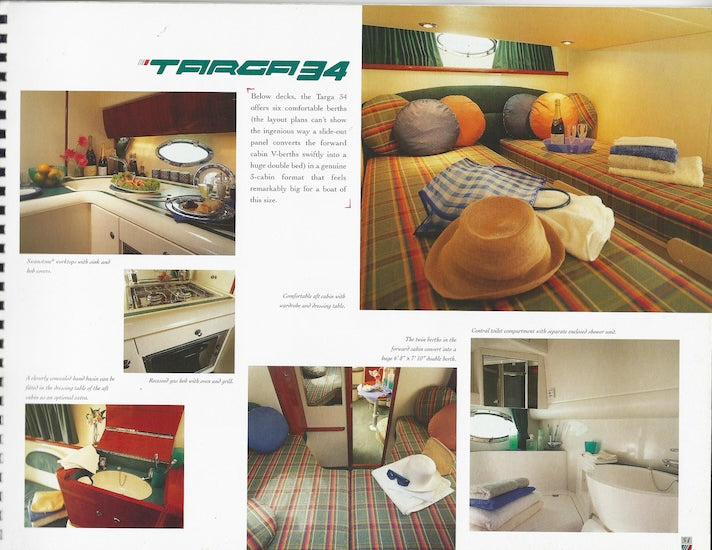 Fairline 1998 Targa & Phantom Brochure