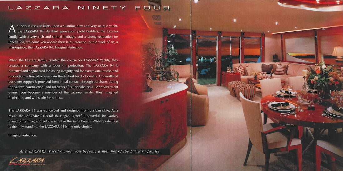 Lazzara 94 Brochure