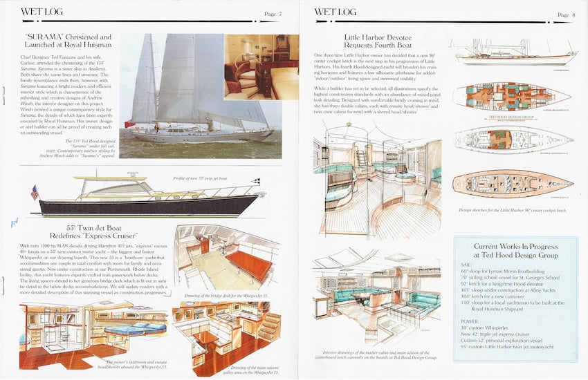 Hood / Little Harbor Wet Log Newsletter - Fall 1997
