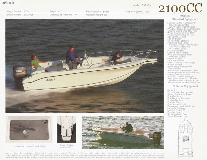 Angler 2100CC Brochure
