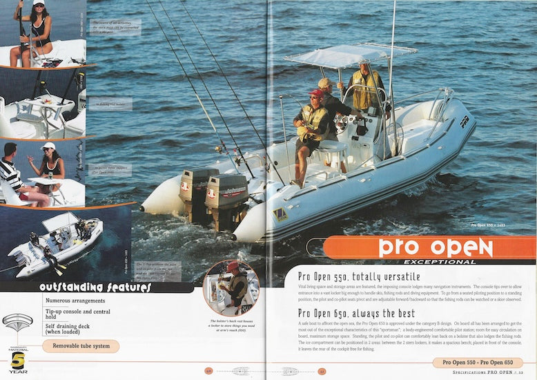 Zodiac 2001 Brochure