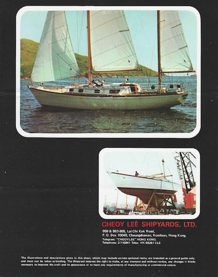 Cheoy Lee 41 Offshore Brochure