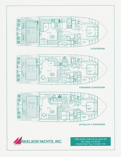 Mikelson 50 Sportfisher Specification Brochure