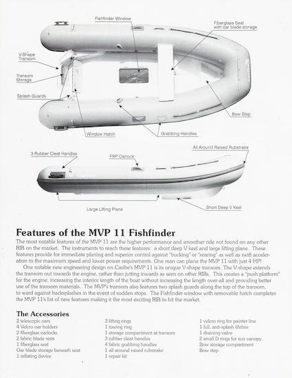 Caribe MVP 11 Specification Brochure