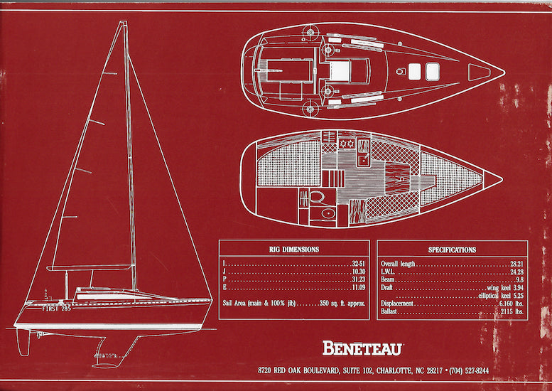 Beneteau First 285 Brochure