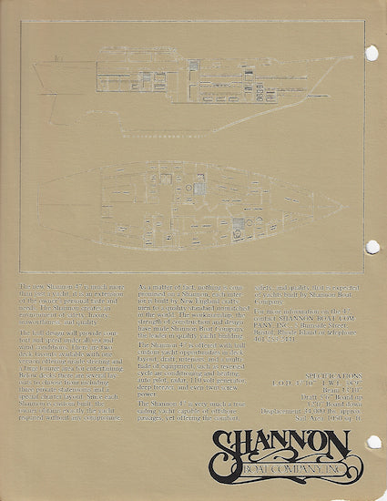 Shannon 47 Specification Brochure
