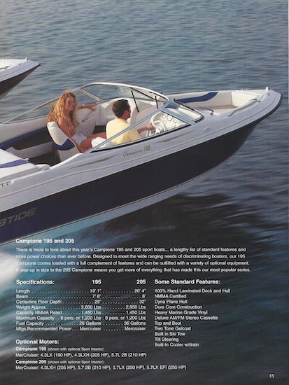 Ebbtide 1997 Brochure