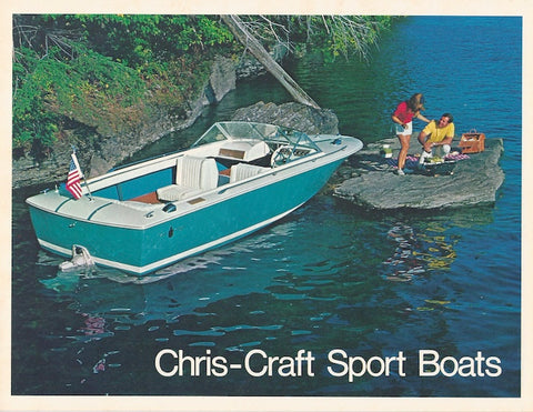 Chris Craft 1972 Sport Boats Brochure