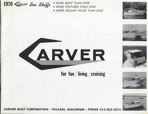 Carver 1970 Sea Skiff Brochure