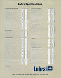 Luhrs 1987 Brochure