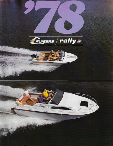 Cruisers 1978 Rally Brochure