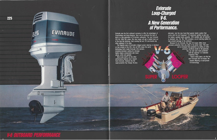 Evinrude 1986 Outboard Brochure