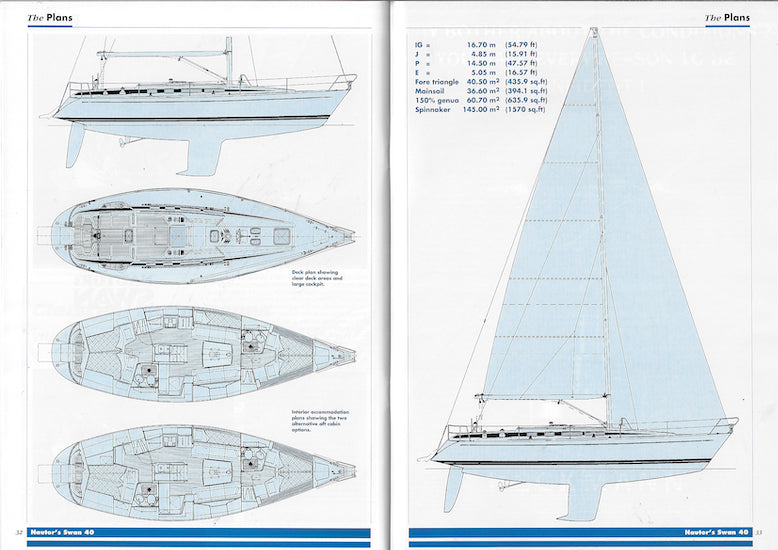 Nautor's Swan 40 Brochure / Magazine