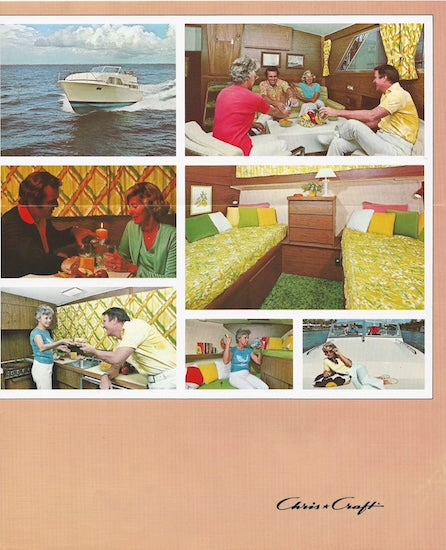 Chris Craft 35 Double Cabin Brochure