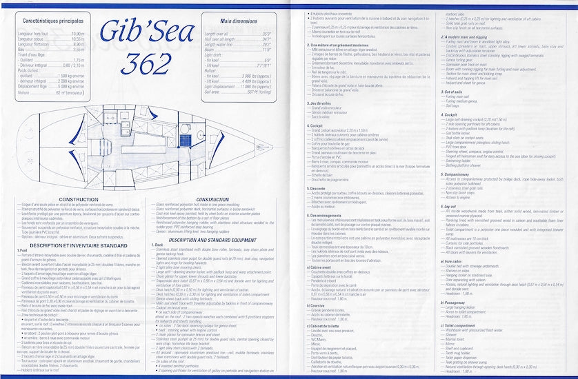 Gib’Sea 362 Brochure