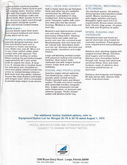 Morgan 30 Brochure