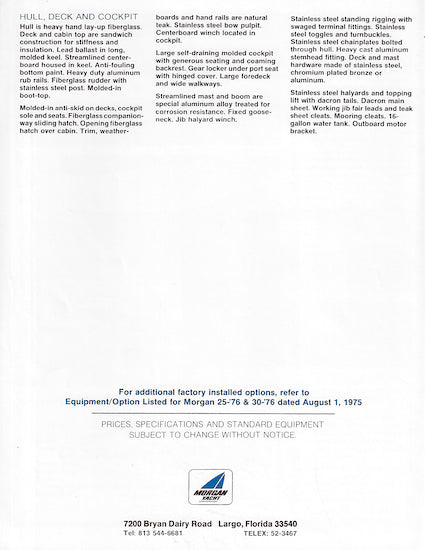 Morgan 25 Brochure