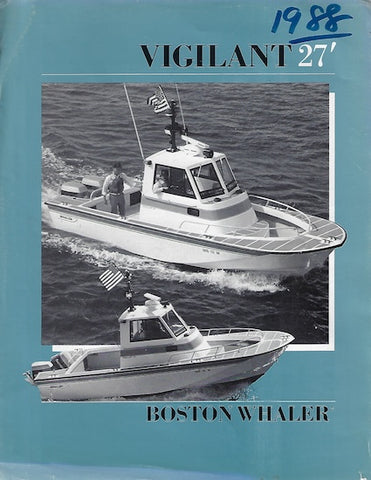 Boston Whaler Vigilant 27  Brochure