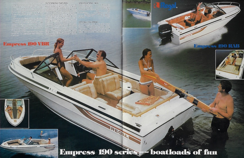 Regal 1980s Brochure