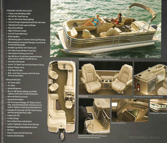 Bennington 2012 Pontoon Brochure