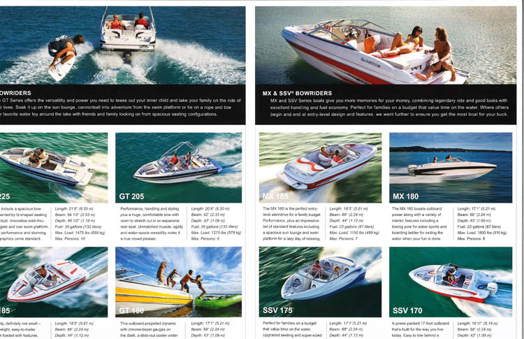 Glastron 2011 Poster Brochure