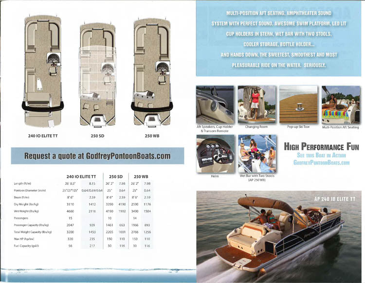 Godfrey 2011 Pontoon Brochure