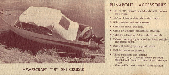 Hewescraft 1967 Brochure