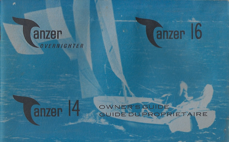 Tanzer 14, 16 & Overnighter Owners Manual