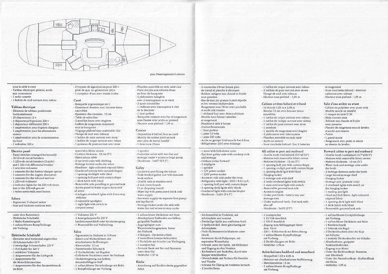 Jeanneau Sun Odyssey 45.1 Specification Brochure