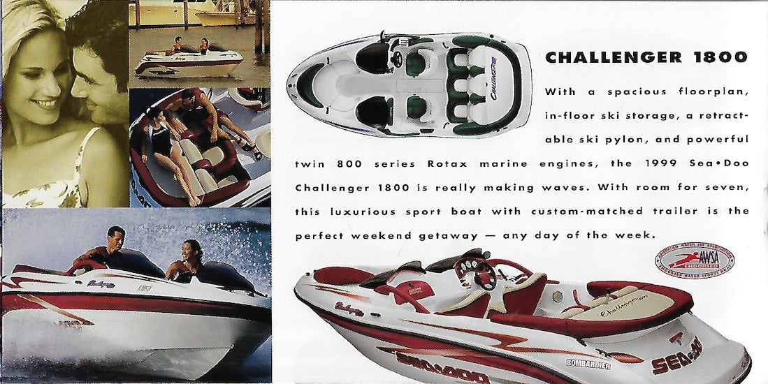 Sea Doo 1999 Mini Sport Boats Brochure
