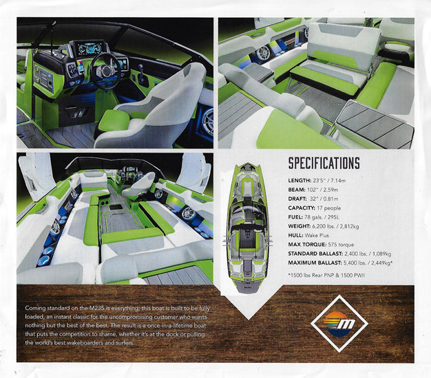 Malibu M235 Brochure