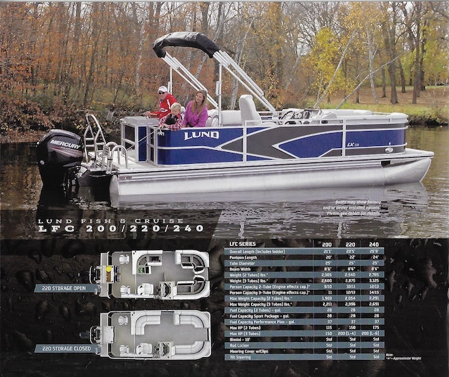 Lund 2017 Pontoon Brochure