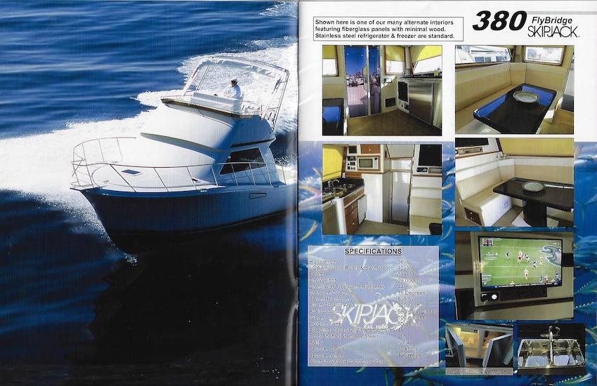 Skipjack 380 Flybridge Brochure