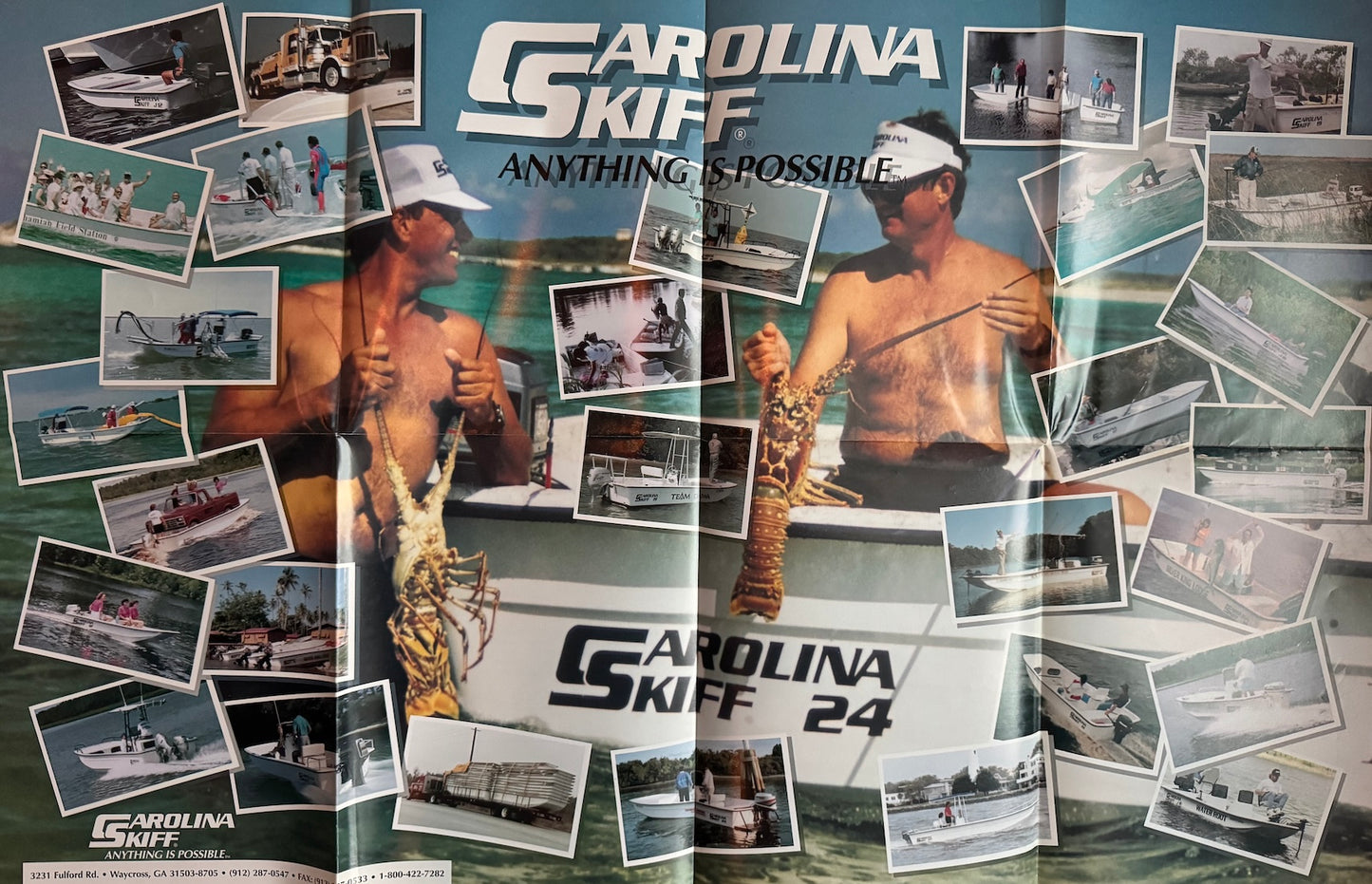 Carolina Skiff 1994 Poster Brochure