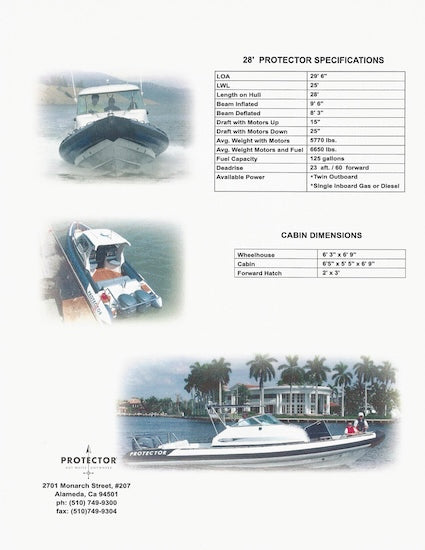 Rayglass Protector Targa 28/35 Brochure