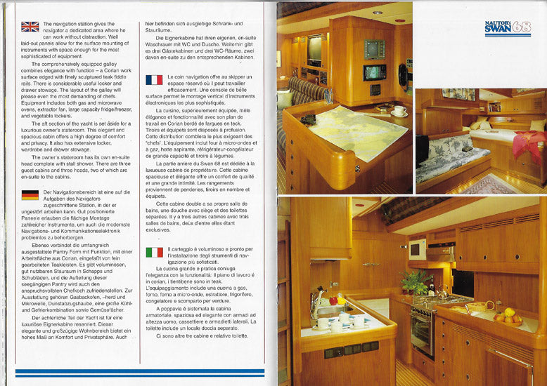 Nautor's Swan 68 Brochure