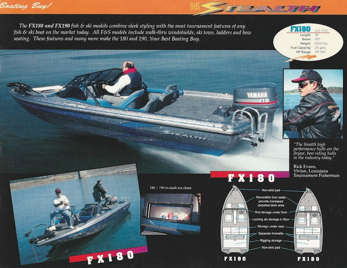 VIP 1995 Bass Stealth Brochure