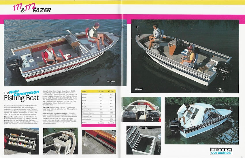 Smoker Craft 1991 Brochure