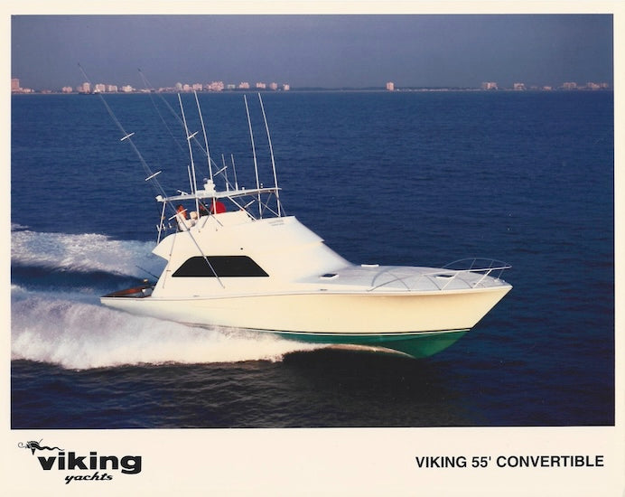 Viking 55 Convertible Glossy Photo