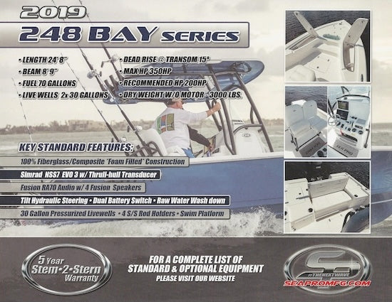 Sea Pro 248 Bay Brochure