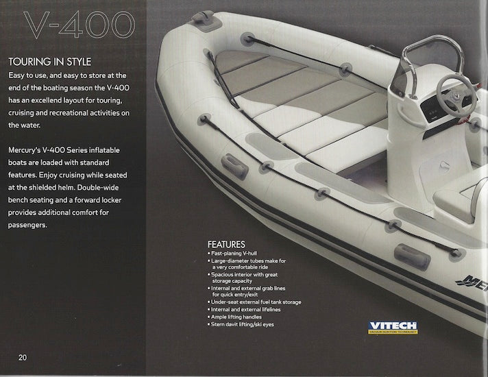Mercury 2009 Inflatable Brochure
